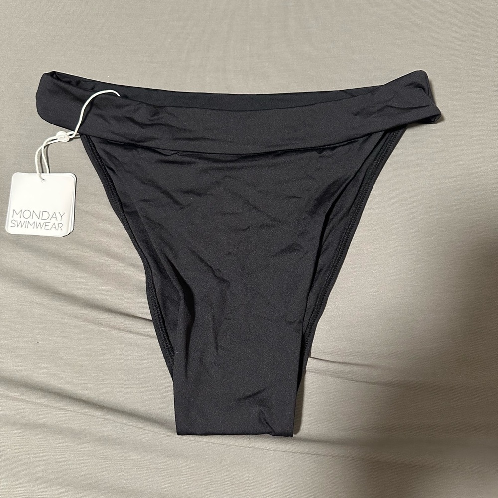 Monday Swimwear Classic Black Bikini Bottom